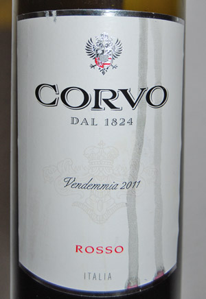 Corvo Vendemmia Rosso 2011