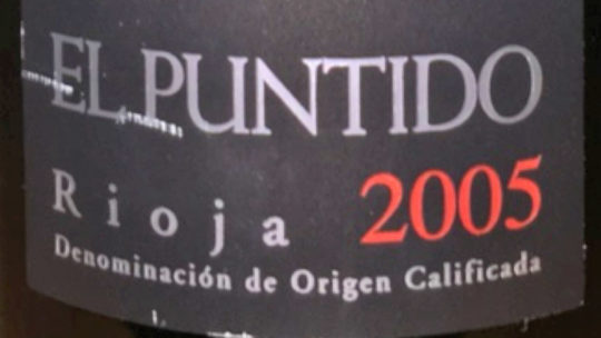 El Puntido Rioja 2005